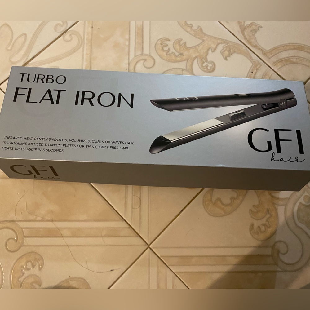 GFI Hair Turbo Flat Iron